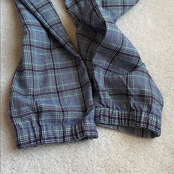 Janie and Jack Gray Plaid Jogger Dress Pants Boys Size 6 - Picture 10 of 10